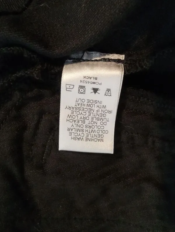 Evereve Jagger Moto Jacket Line Blend Black Shoukder Pads Womens Size Xs - Image 7
