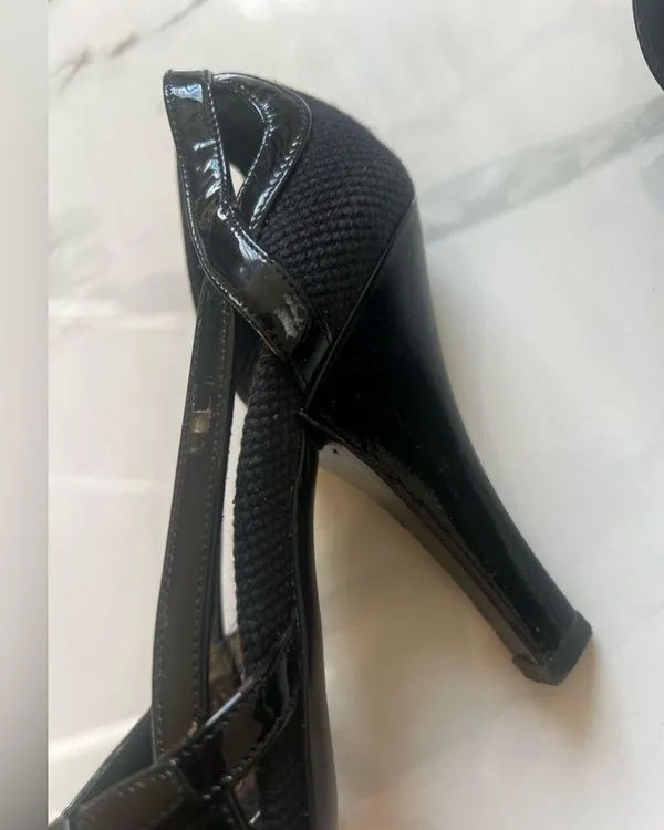 PRADA vero cuoio Sandals Heels sz 36 (6) - Image 13