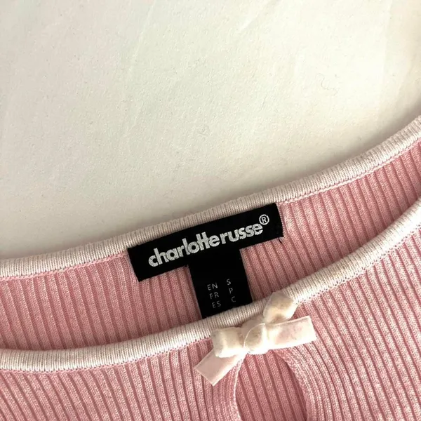 Charlotte-russe Women's Pink Jumper - Image 5