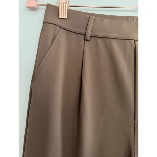 Halara Flex DayStretch High Waisted Pocket Straight Leg Work Pants Small Tall - Image 9