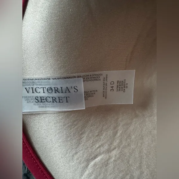 Victorias Secret Bikini- M bottoms, 34D halter tie top - Image 6