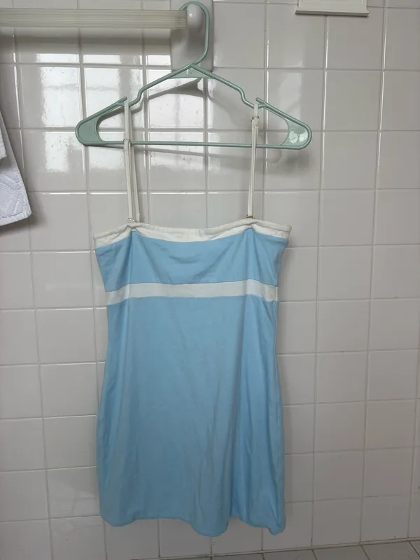 Light blue mini dress Beginning Boutique US 6 - Image 3