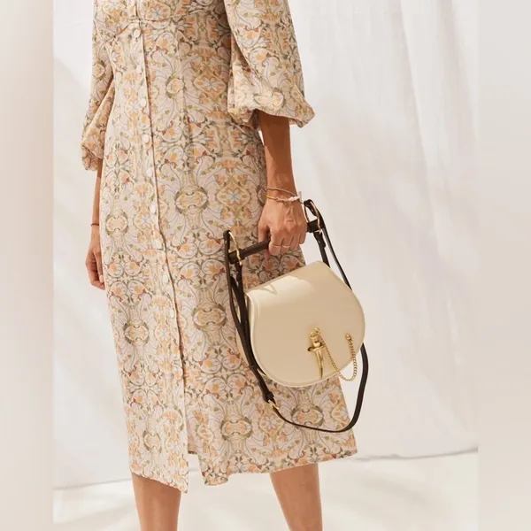 Sancia the Fleur Casual Vacation Midi Dress in Luziannes Floral Size Small NWT - Image 3