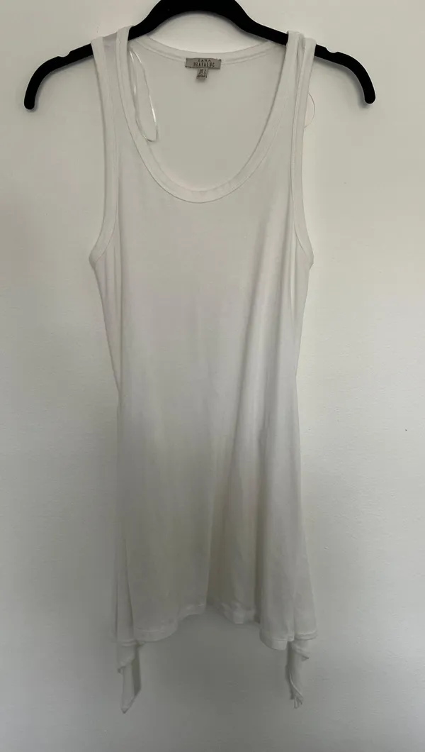 ZARA NWOT wrap White Mini Beach Dress - Image 4