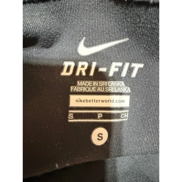 Nike Leggings Cool Sculpt Dri-Fit High Waisted Mesh Panel Womens S Black Workout - Image 4