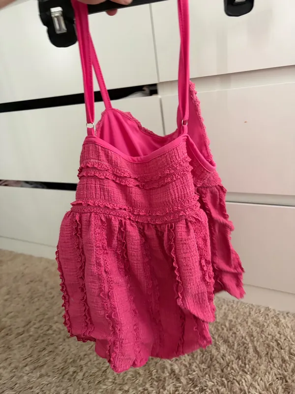 Pink Shein Halter Top - Image 2
