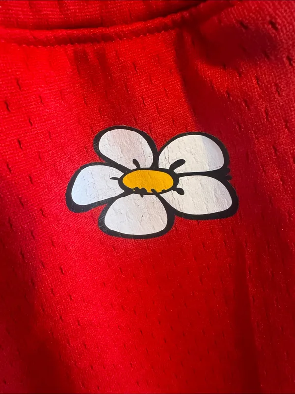 The Smurfs Smurfette Red Mesh Athletic Shorts Size L Cartoon‎ - Image 6