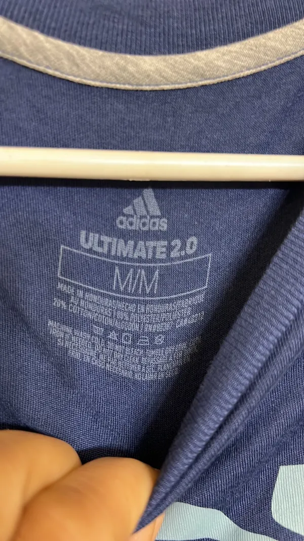 Adidas Wavy Blue Muscle Tank - Image 6