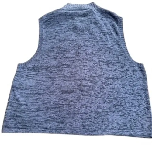 White stag women's‎ blue Santa embroidered Christmas ugly sweater vest size 26W - Image 7