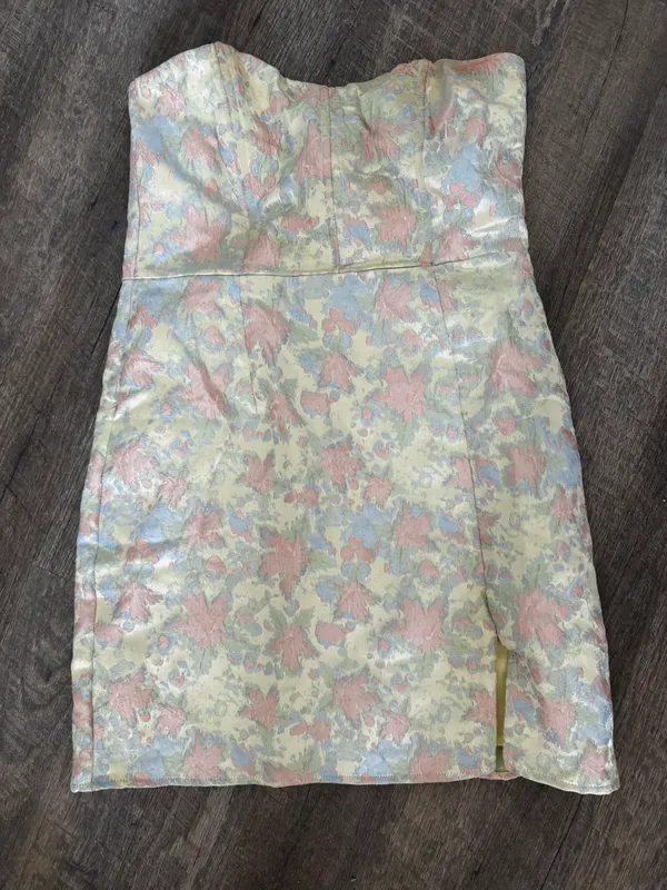 blue bush dress - Image 2