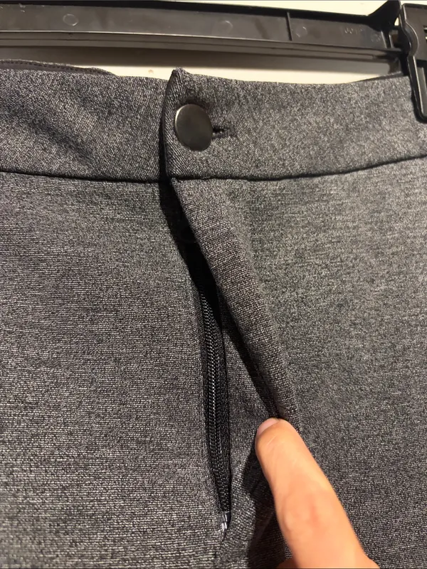 Lululemon City Trek Trouser II Office Travel Commute Stretch Grey Black Size 6 - Image 6