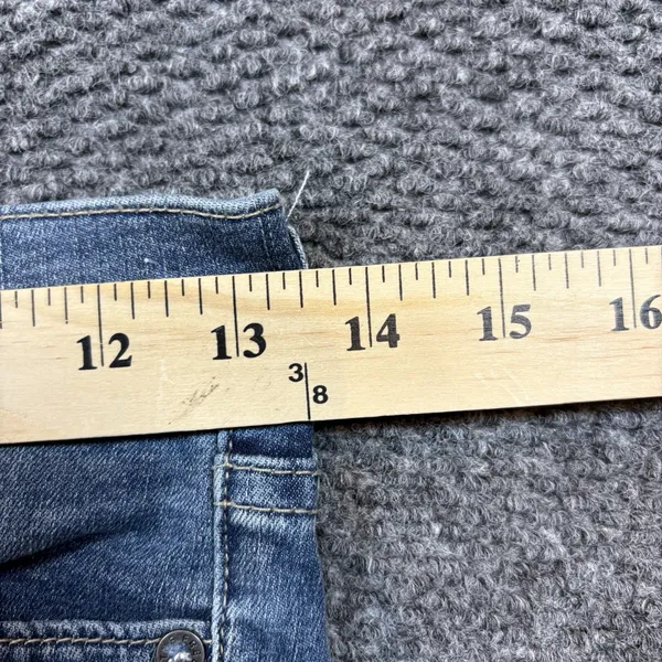 We The‎ Free Frayed Raw Hem Skinny Jeans Size 25 Distressed High Rise Light Wash - Image 4