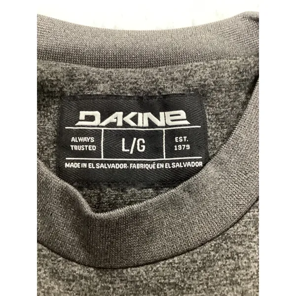 Dakine Liberator LW Crew Sweatshirt‎ Black Heather Women L UPF 50+ W380DAK0002 - Image 4