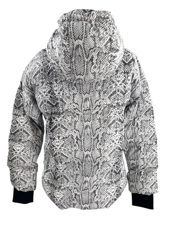 Varley‎ Highland Puffer Jacket snakeskin sz XS - Image 5