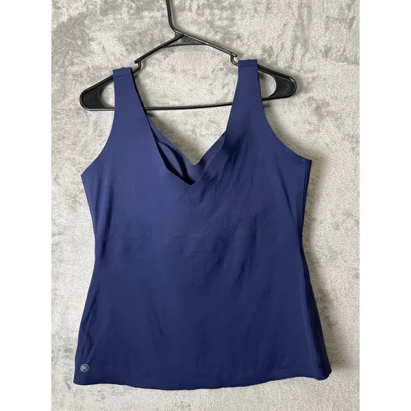 Honeylove LiftWear Seamless Shaping Tank Top‎ Size XL Shapewear Navy - Image 3