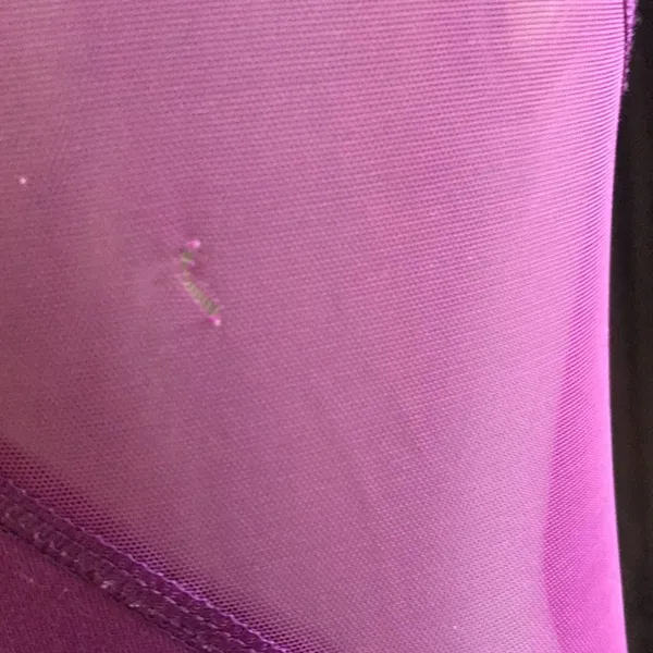 Victoria's Secret Knockout Purple Mesh High Waist Leggings Women's Size Small - Image 9