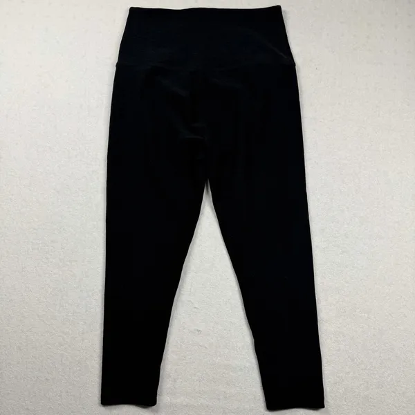 Beyond Yoga Cropped Leggings Women’s M Dark Charcoal Gray High Rise - Image 2