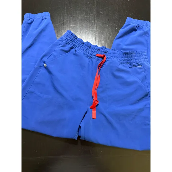 FIGS Technical Collection Women Royal Blue Scrub Jogger Pants L 1000622R - Image 6