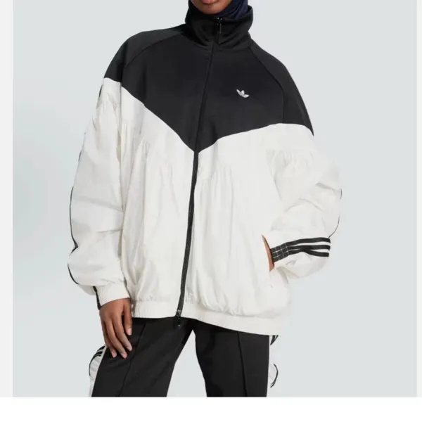 NWT Adidas Originals R3CD TT Women's Jacket Full Zip Loose Fit JZ6777 - Image 3