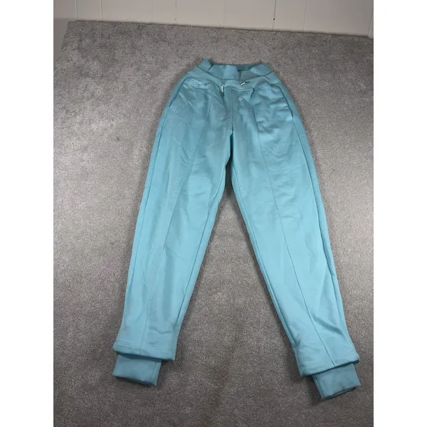 Nike Sportswear Women Blue Icon Clash Easy Fleece‎ Jogger Pant Small - Image 2