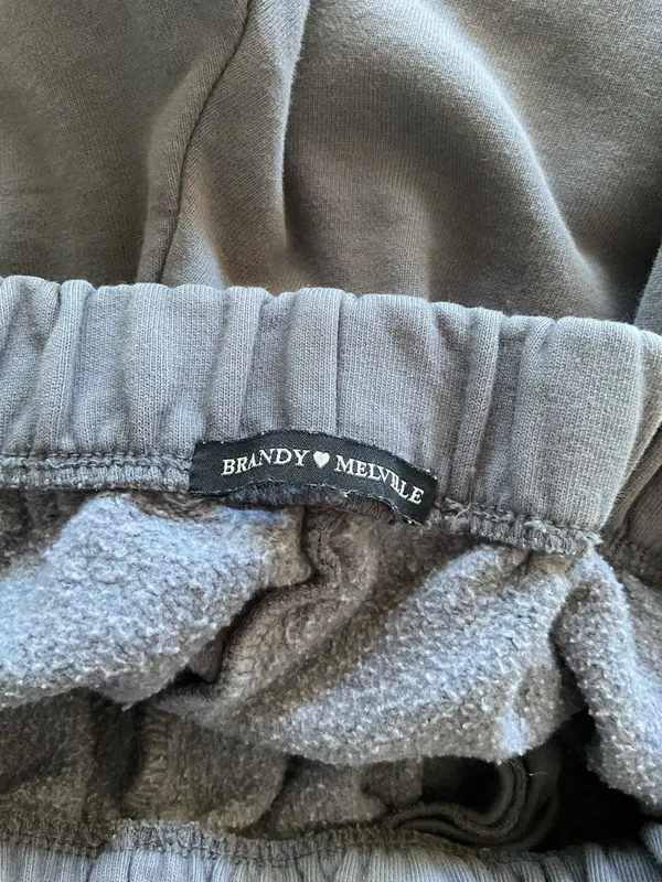 Brandy Melville Navy Sweatpants - Image 3