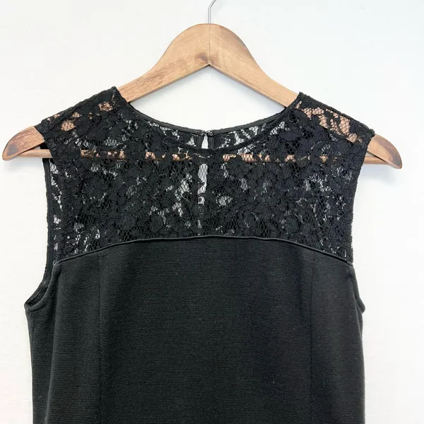 Tory Burch Womens M Cocktail Dress Lace Stretch Elegant‎ Party Flirty Whimsygoth - Image 5