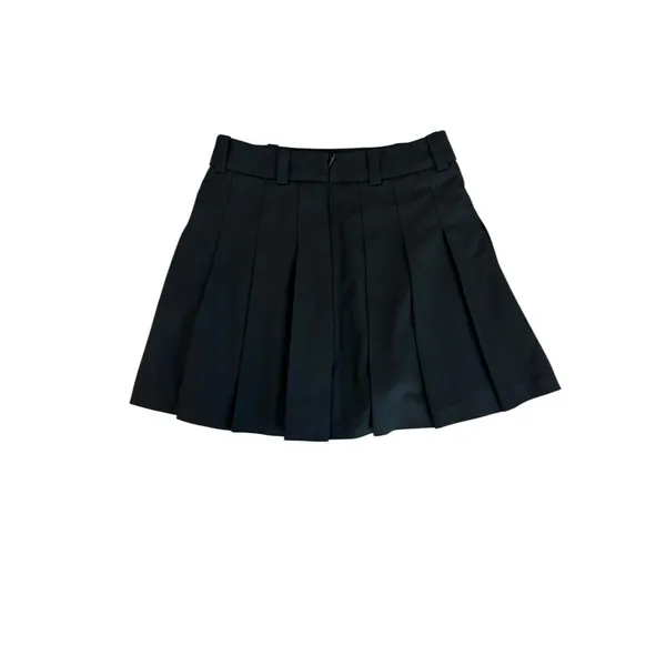 Aritzia Sunday Best Black Pleated Mini Skirt School Girl Prep Womens Size 2 - Image 2