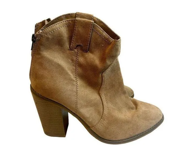 ankle boots textile upper size 10 tan boots - Image 5
