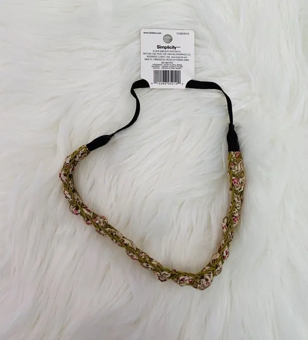 Floral Braided Headband - Image 4