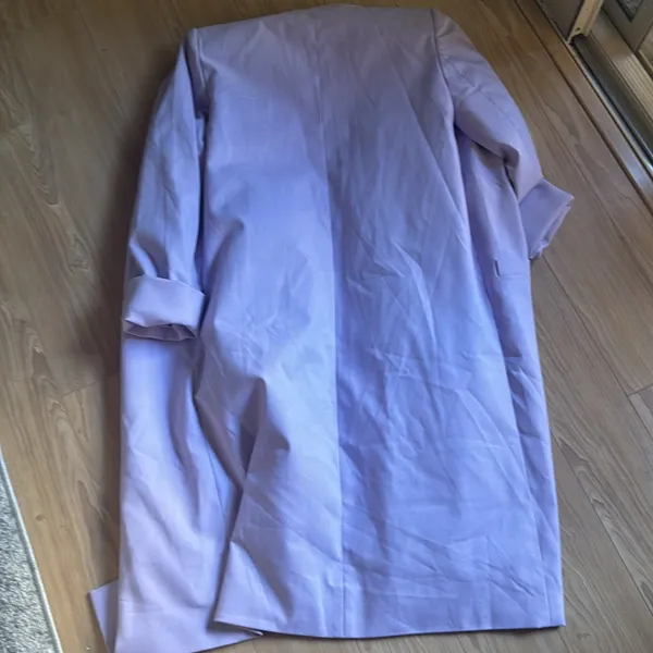 Alice & Olivia Purple Long Coat - Image 4