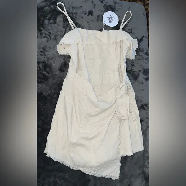 Princess Polly Rally Playsuit in Beige Size 10 New with tag - Image 7