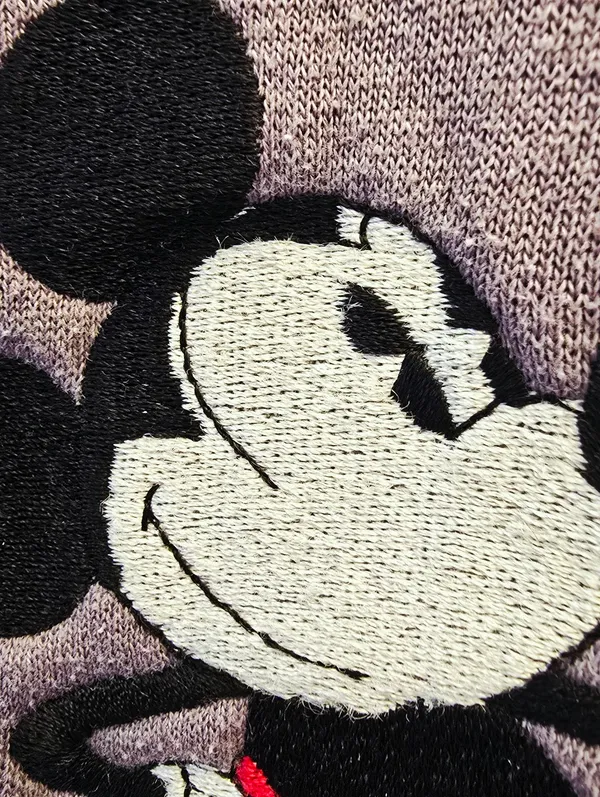 {L} Vintage Disney Mickey Mouse & Co Classic Legend Lavender Sweatshirt - Image 4