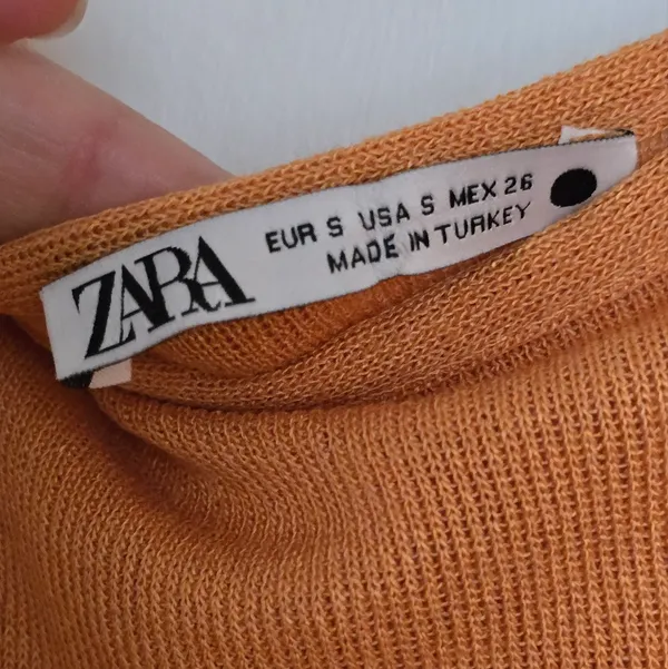 Zara Mustard Yellow Midi Ribbed Stretch Dress Small Blogger Fav - Image 5