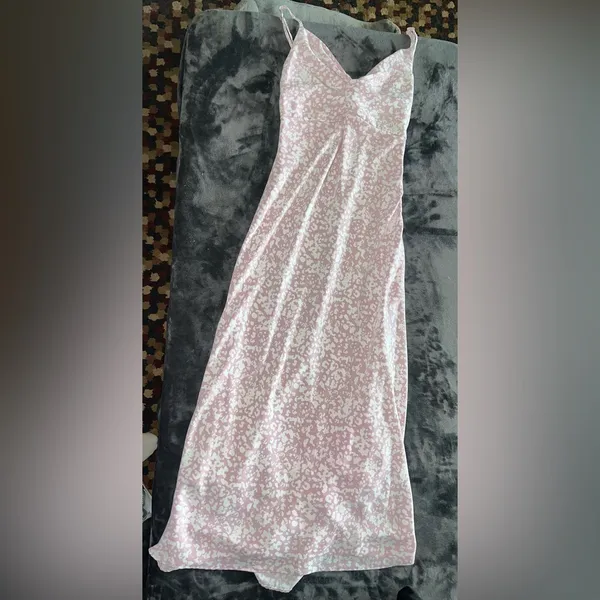 Abercrombie & Fitch Twist Front Slip Midi Dress Size XS - Image 8