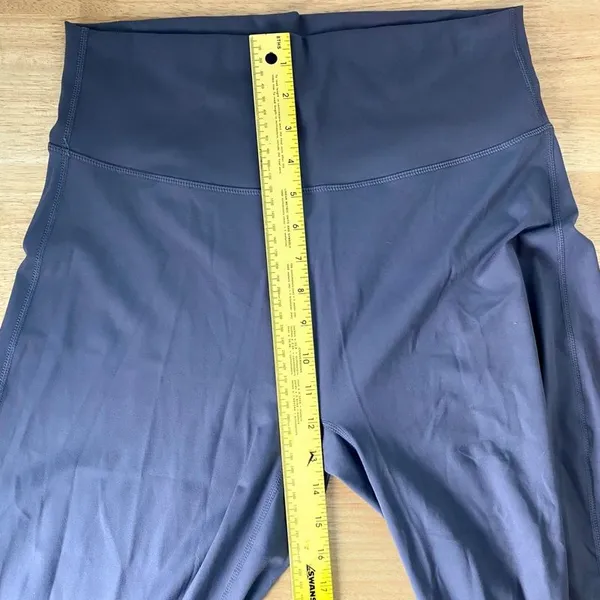 NWT Pobodo High Waisted Yoga Casual Wide Leg Pants Size L Grey - Image 6