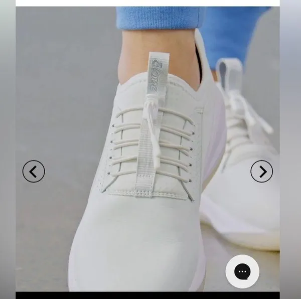 NEW Clove White Classic Nurse Shoes Size 6.5 Sneakers - Image 12