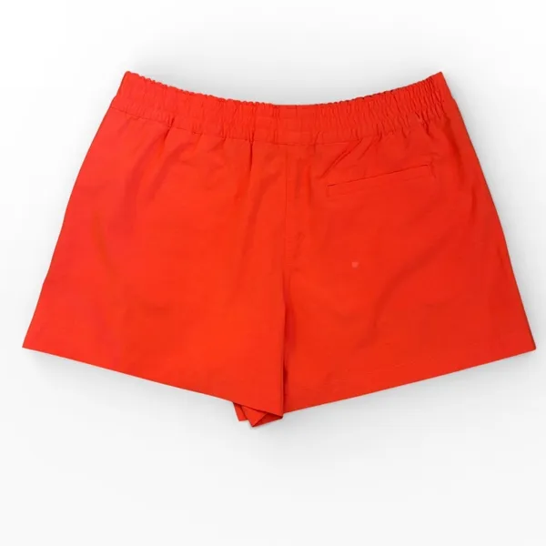 Faherty Shorts Red Orange Athletic‎ Running Training Pockets Comfy 3" Size Large - Image 2