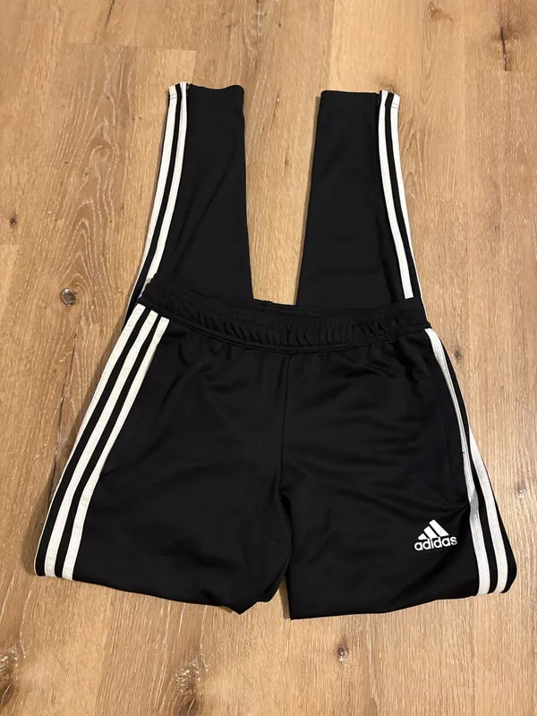 Adidas 3 Stripe Joggers with Pockets - Image 4