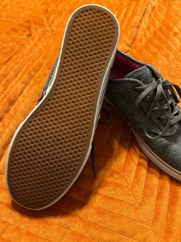 Vans Women’s Shoes 8 charcoal grey - Image 3