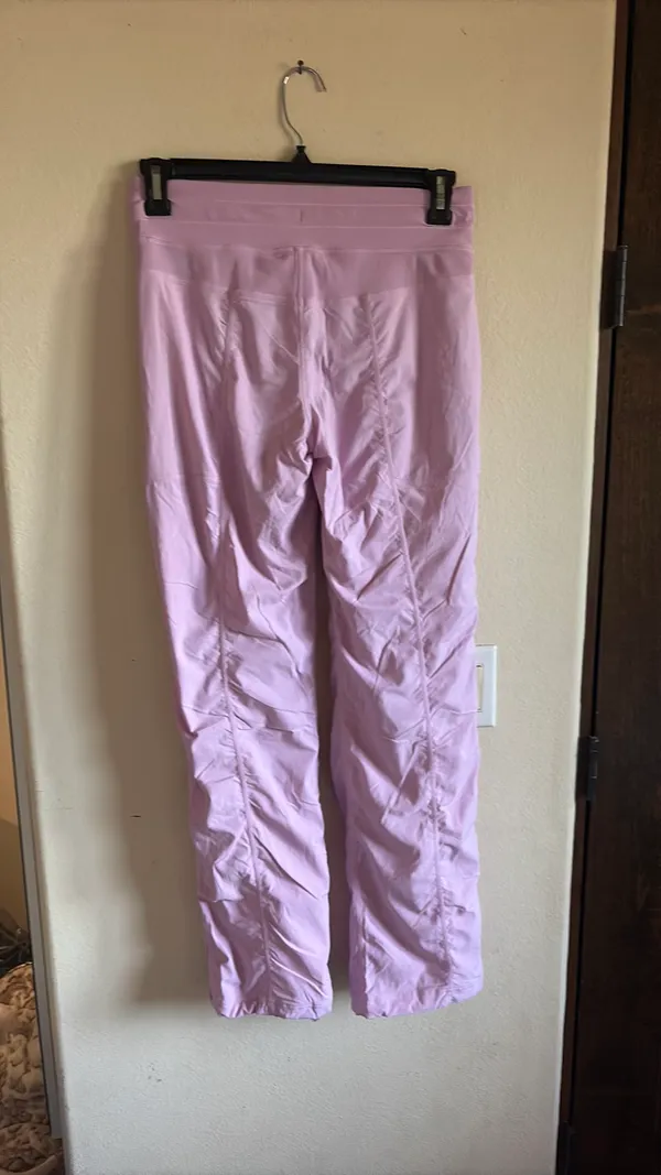 Lululemon Dance Studio Joggers Lined Mid-Rise Strawberry Milkshake 6 - Image 3