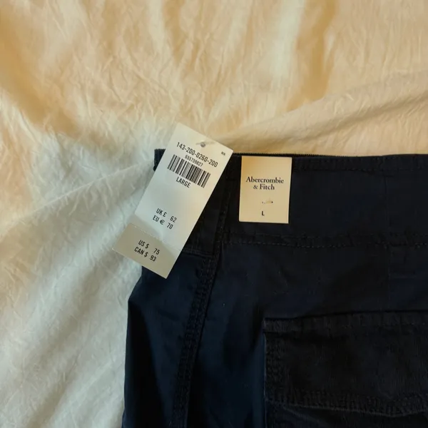 Abercrombie & Fitch 2000’s mixed fabric micro mini skirt NWT - Image 7