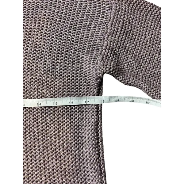 Ann Taylor Loft Women's Dark Tan Knitted Sweater - Image 4