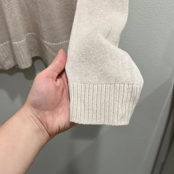 Beige Women's Sweater - Image 5