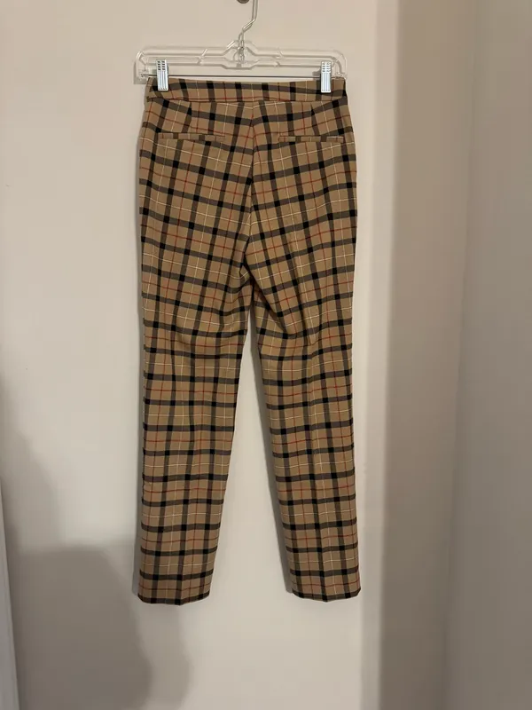 NWOT Mango Plaid Trousers - Image 7