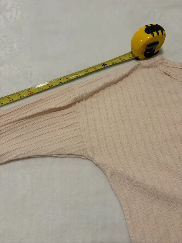 Heimish USA Cable Knit Drop Shoulder Sweater - Image 5