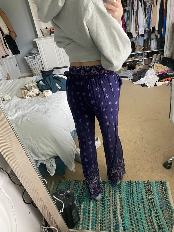 Purple Patterned Pants - Image 6