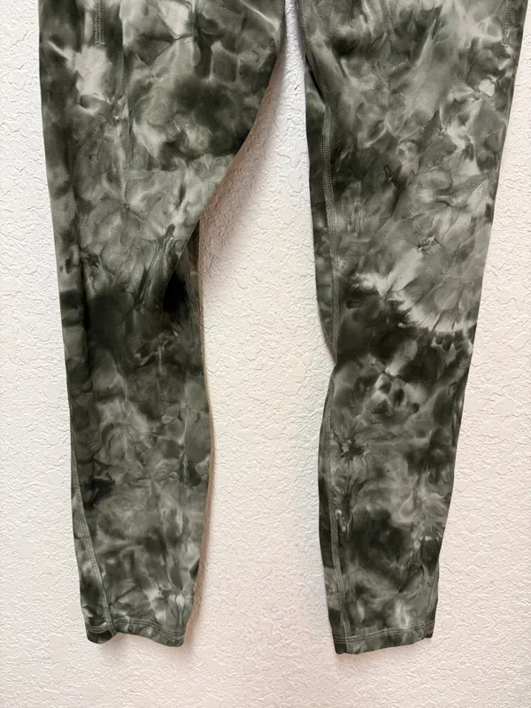 🍋 LULULEMON *flawed* Tie-Dye High-Waist Leggings Size 6 W5DVRS - Image 7
