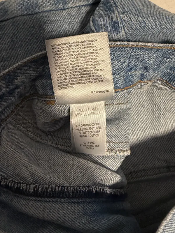AGOLDE Cooper Cargo High-Rise Straight Jeans - Image 8