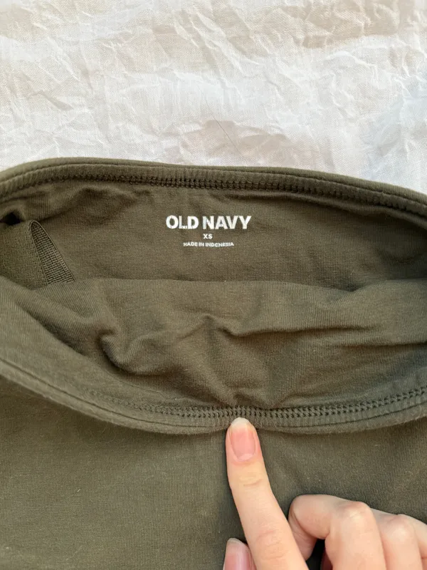 Old Navy green tube top - Image 2
