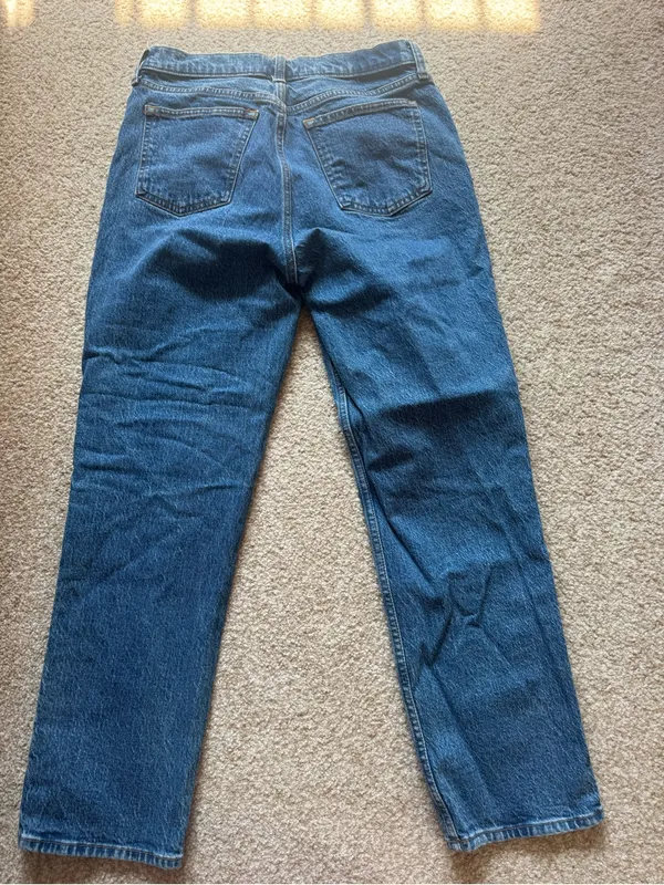 Abercrombie 90s straight mid rise - Image 3